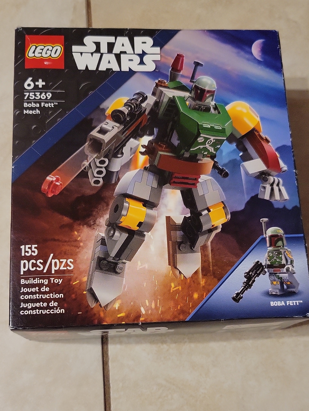 Lego Star Wars 75369 Boba Fett Mech 155 Piece Building Toy